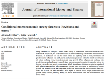 Towards entry "New publication in the Journal of International Money and Finance"
